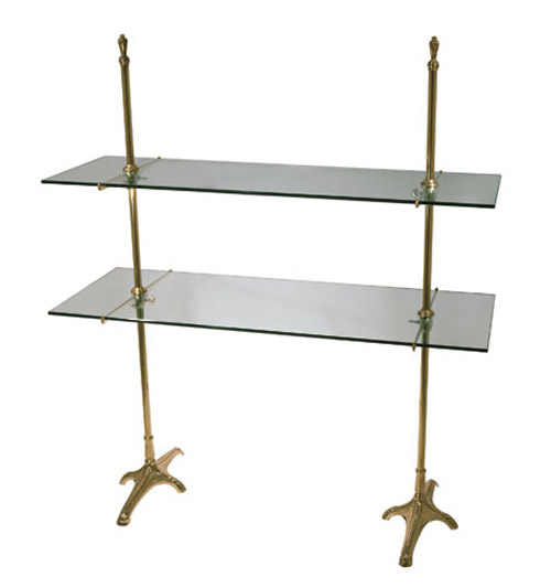 Floor Model Double Cantilever Shelf