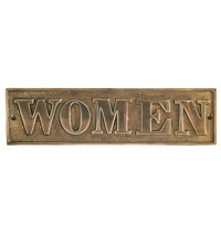 Women's Restroom Sign