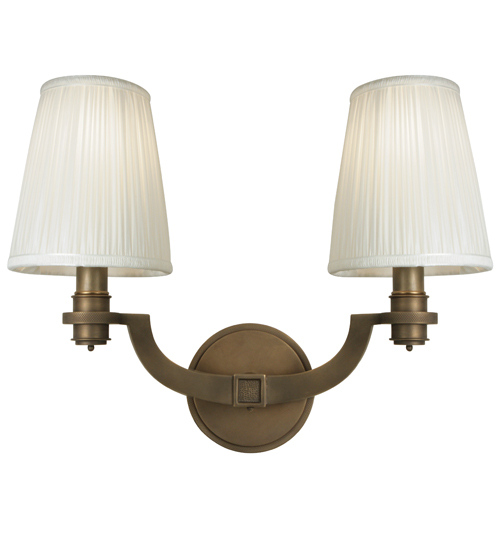 Art Deco Two Arm Sconce