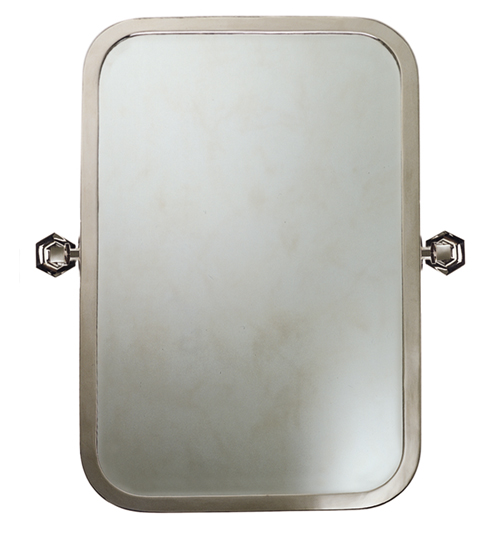 Galley Pivoting Mirror with Hex Brackets