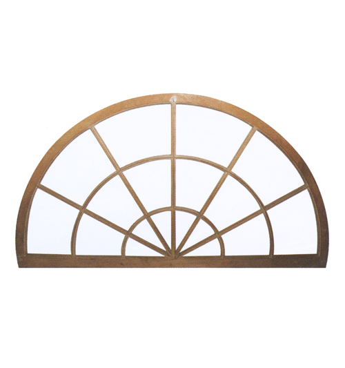 Arched Pine Transom