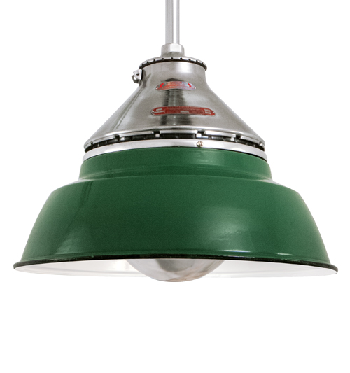Vintage Industrial Vaporproof Fixture [Smooth] No Cage
