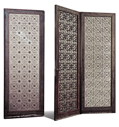 Wrought Iron Elevator Panels