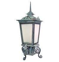 Bronze Plinth Light