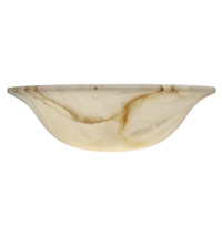 Alabaster Sculpted Dish