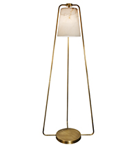 Tribeca Park Floor Lamp [Alabaster]