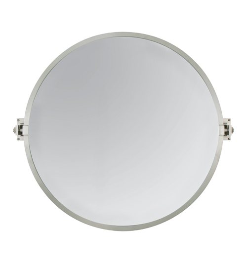 Metropolitan Pivoting Mirror Circular, Round Pivot Bathroom Mirror
