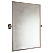 Metropolitan Pivoting Mirror [Medium Wall Mounted]