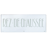 Bon Marché Store Sign - Rez de Chaussée