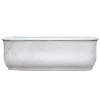 City Bathtub [Freestanding] in Indian Carrara